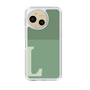 Slim Protection Case［ Original - initial two tone - L green ］