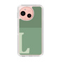 Slim Protection Case［ Original - initial two tone - L green ］