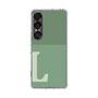 Slim Protection Case［ Original - initial two tone - L green ］