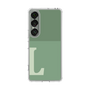 Slim Protection Case［ Original - initial two tone - L green ］
