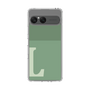 Slim Protection Case［ Original - initial two tone - L green ］