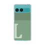 Slim Protection Case［ Original - initial two tone - L green ］