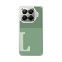 Slim Protection Case［ Original - initial two tone - L green ］