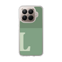 Slim Protection Case［ Original - initial two tone - L green ］