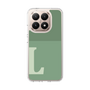 Slim Protection Case［ Original - initial two tone - L green ］