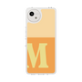Slim Protection Case［ Original - initial two tone - M orange ］