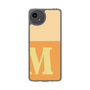 Slim Protection Case［ Original - initial two tone - M orange ］