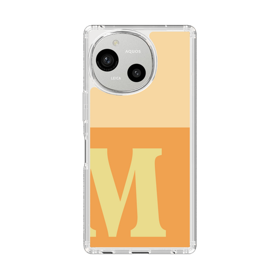 Slim Protection Case［ Original - initial two tone - M orange ］