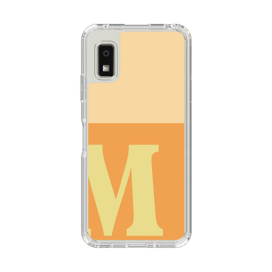Slim Protection Case［ Original - initial two tone - M orange ］