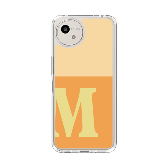 Slim Protection Case［ Original - initial two tone - M orange ］