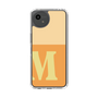 Slim Protection Case［ Original - initial two tone - M orange ］