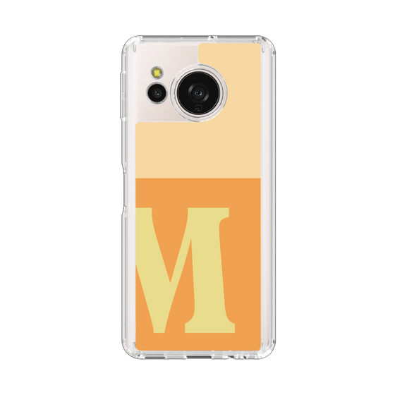 Slim Protection Case［ Original - initial two tone - M orange ］