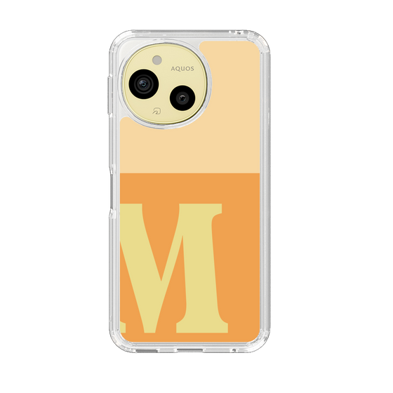 Slim Protection Case［ Original - initial two tone - M orange ］