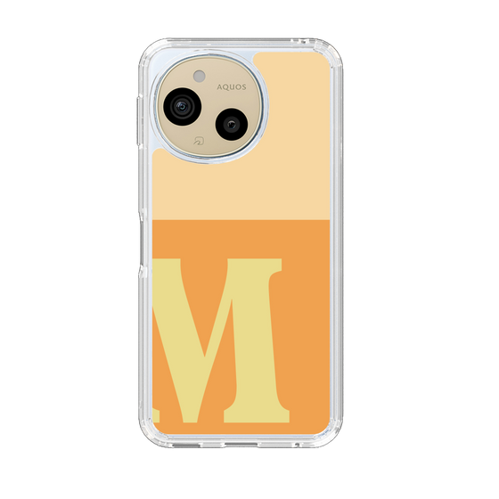 Slim Protection Case［ Original - initial two tone - M orange ］