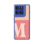 Slim Protection Case［ Original - initial two tone - M pink ］