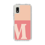 Slim Protection Case［ Original - initial two tone - M pink ］