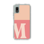 Slim Protection Case［ Original - initial two tone - M pink ］