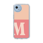Slim Protection Case［ Original - initial two tone - M pink ］