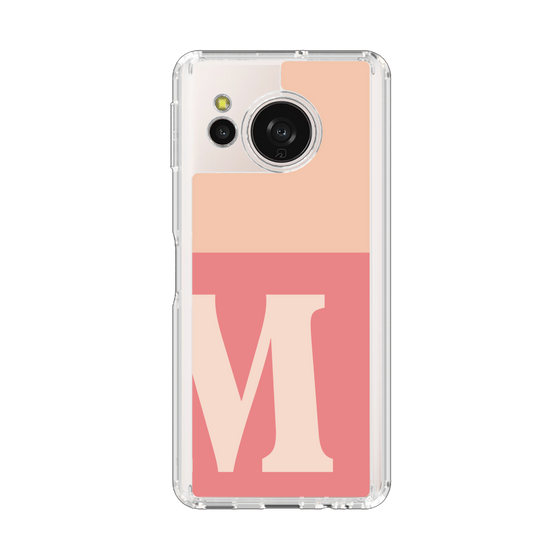 Slim Protection Case［ Original - initial two tone - M pink ］