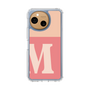 Slim Protection Case［ Original - initial two tone - M pink ］