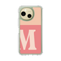 Slim Protection Case［ Original - initial two tone - M pink ］
