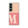 Slim Protection Case［ Original - initial two tone - M pink ］