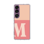 Slim Protection Case［ Original - initial two tone - M pink ］