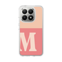 Slim Protection Case［ Original - initial two tone - M pink ］