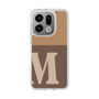 Slim Protection Case［ Original - initial two tone - M brown ］