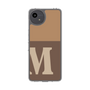 Slim Protection Case［ Original - initial two tone - M brown ］