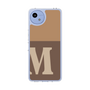 Slim Protection Case［ Original - initial two tone - M brown ］