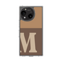 Slim Protection Case［ Original - initial two tone - M brown ］