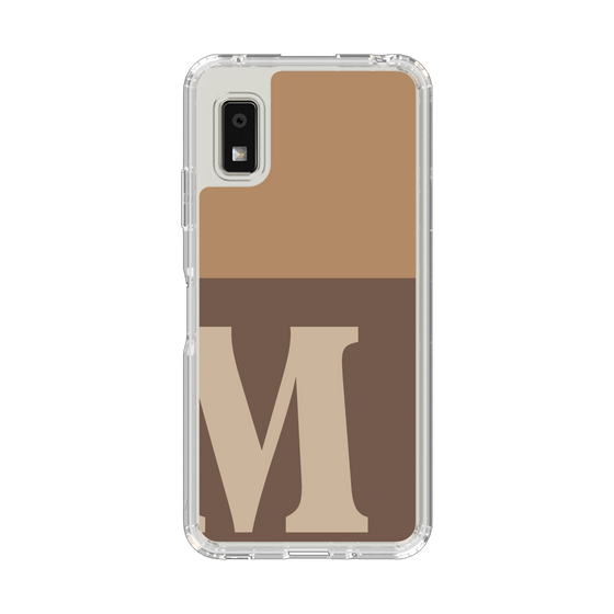 Slim Protection Case［ Original - initial two tone - M brown ］