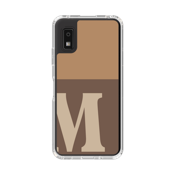 Slim Protection Case［ Original - initial two tone - M brown ］