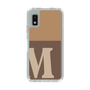 Slim Protection Case［ Original - initial two tone - M brown ］