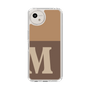 Slim Protection Case［ Original - initial two tone - M brown ］