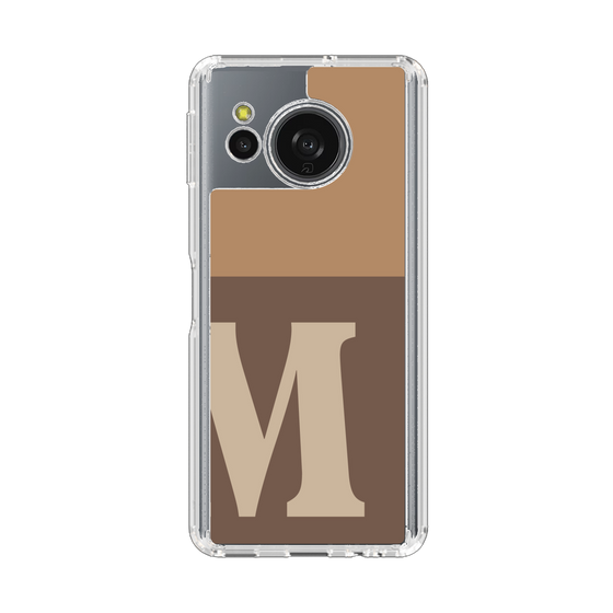 Slim Protection Case［ Original - initial two tone - M brown ］