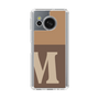 Slim Protection Case［ Original - initial two tone - M brown ］