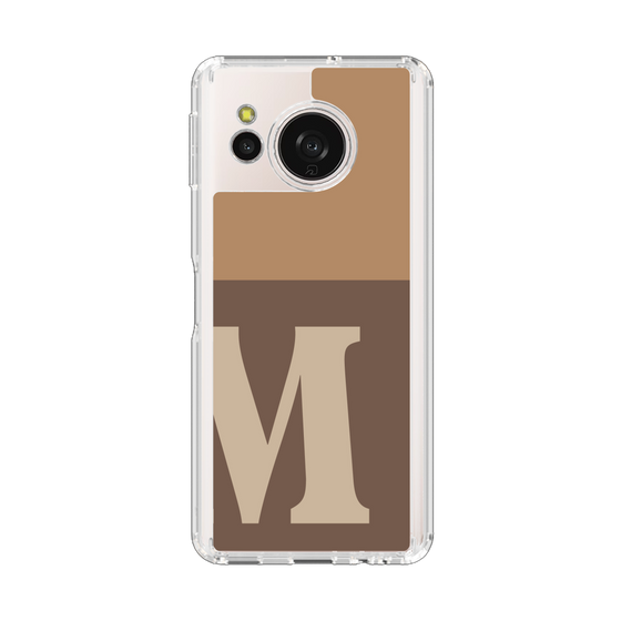 Slim Protection Case［ Original - initial two tone - M brown ］