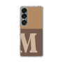 Slim Protection Case［ Original - initial two tone - M brown ］