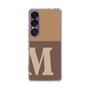 Slim Protection Case［ Original - initial two tone - M brown ］