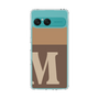 Slim Protection Case［ Original - initial two tone - M brown ］
