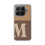 Slim Protection Case［ Original - initial two tone - M brown ］