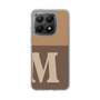 Slim Protection Case［ Original - initial two tone - M brown ］