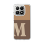 Slim Protection Case［ Original - initial two tone - M brown ］