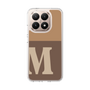 Slim Protection Case［ Original - initial two tone - M brown ］