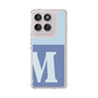 Slim Protection Case［ Original - initial two tone - M blue ］