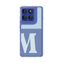 Slim Protection Case［ Original - initial two tone - M blue ］