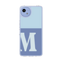 Slim Protection Case［ Original - initial two tone - M blue ］