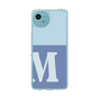 Slim Protection Case［ Original - initial two tone - M blue ］